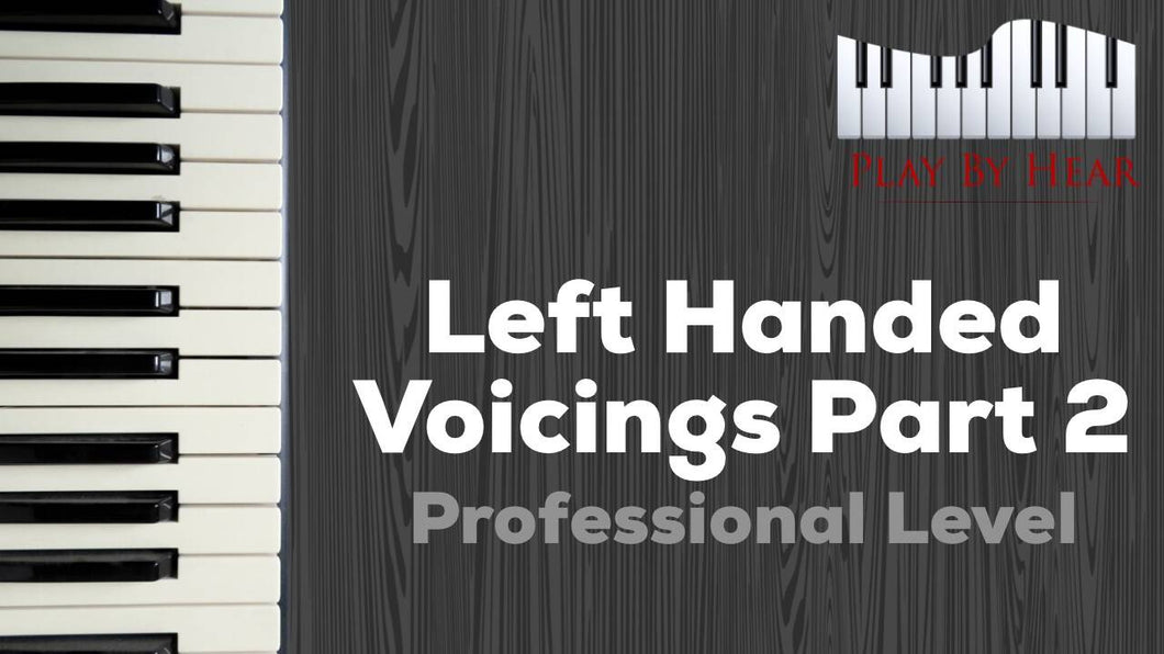 Left Handed Voicings Part 2